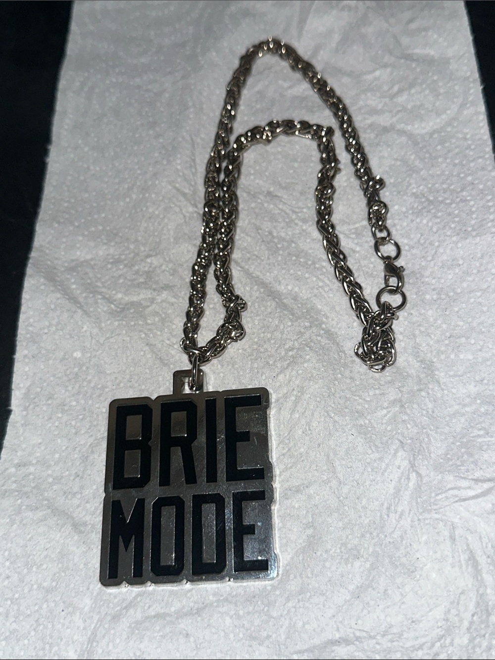 WWE BRIE BELLA, BRIE MODE Silver Pendant Necklace - Women's Accessories